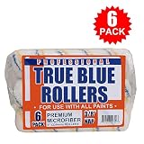 True Blue Professional Paint Roller Covers, Best for All Types of Paint (6, 3/8" Nap)