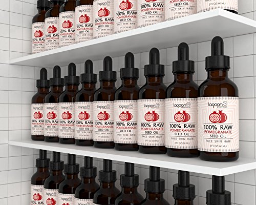 image for 100% PURE Pomegranate Seed Oil Cold Pressed Unrefined. For Skin, Hair,