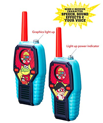 2 Walkie+Talkies+Lights+Sounds+Friendly