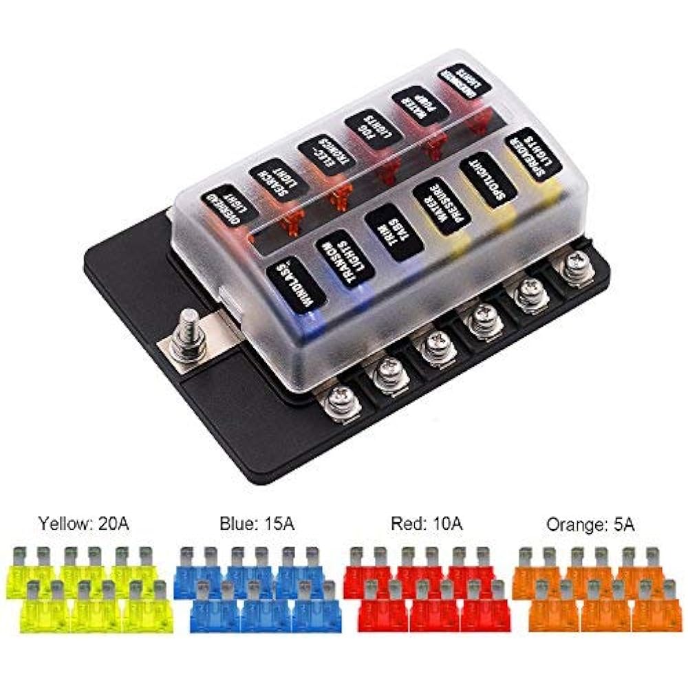 Купить Предохранители и держатели предохранителей Brand VETOMILE ...