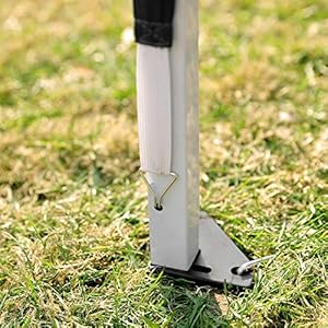 SONGMICS Carpa Marquesina 3 x 3 m, Anti-UV, Carpa Toldo Impermeable con