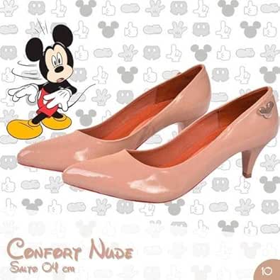 scarpin nude rosado
