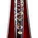 Lily's Home Two-in-One Weather Station, with Galileo Thermometer and Analog Clock, 5 Multi-Colored Spheres (18 Inches)