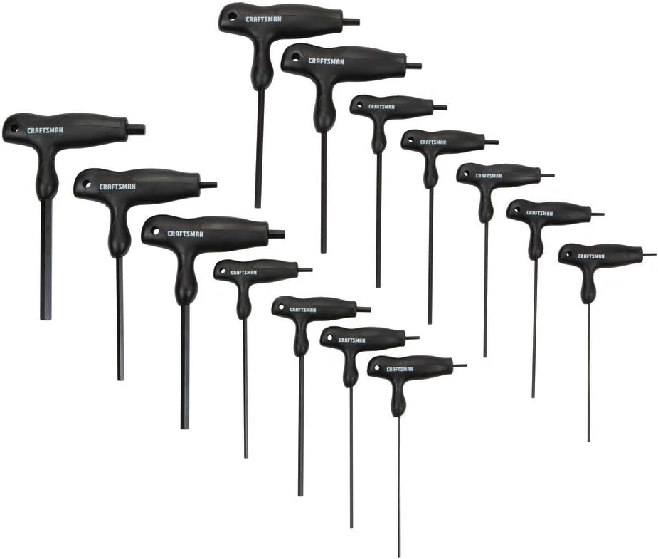 CRAFTSMAN Hex Key Set, 14-Key, T-Handle (CMHT26001)