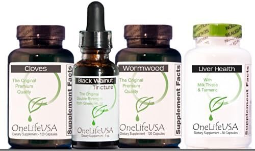 Original Dr. Recommended Parasite Cleanse + Liver Health Kit - MicroBatched in US Lab by OneLifeUSA