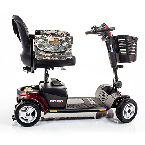 image for Challenger Mobility Scooter Patriotic Deluxe Armrest Bag Accessory Cha
