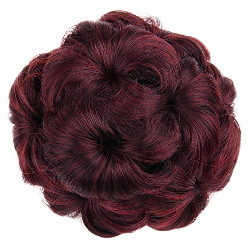 Jiayi Hair Chignon Scrunchie Bun Braided Hair Bun Extensions Clip