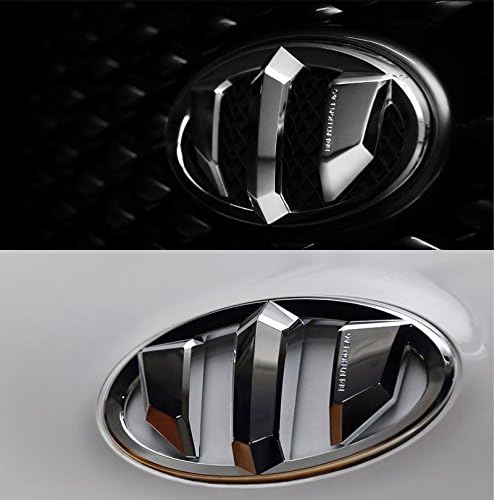 Detailpart Brenthon Front Hood + Rear Trunk Lid Tailgate Horn Cap Steering Wheel Emblem 3-pc Set For 2016 Kia Sportage