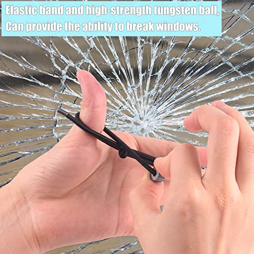 Bracelet That Breaks Car Window Breaker, Wrist Strap with Tungsten