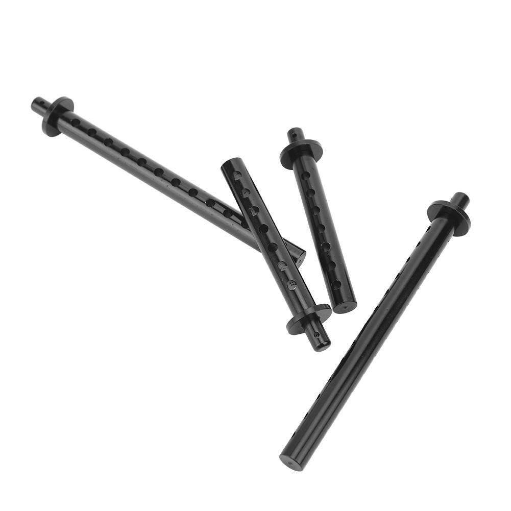 keenso 4PCS Front Rear Car Shell Column Body Shell Post Holder Fit for RGT 1/10 EX86100 Accessory(Black R86018BL)