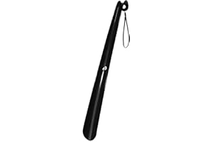 Nextnoid Shoe Horn Long Handle for Seniors - 16.5" Straight & Sturdy Long Shoe Horn for Men, Women & Kids