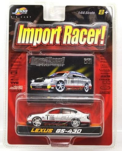JadaTOYS 1:! 64scale Import Racer LEXUS GS-430 (SILVER / BLACK) Jeidatoizu one sixty-four scale "! Import Racer", "Lexus GS-430" (Silver / Black) # 001 [parallel import goods]