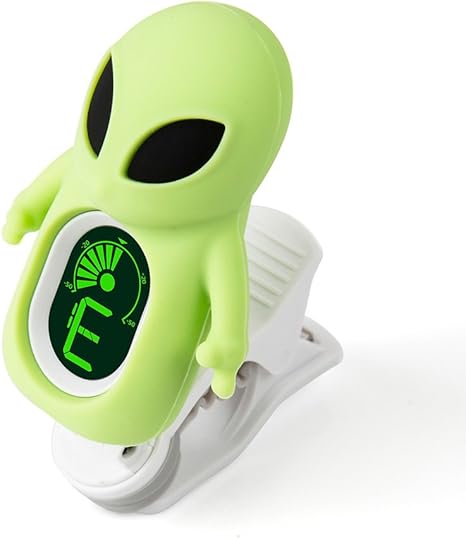 Amazon Co Jp チューナー Benkeg かわいい漫画エイリアンクリップオンチューナーlcdディスプレイギター用クロマチックベースウクレレヴァイオリン Diy 工具 ガーデン