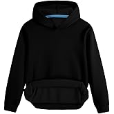 Shouldin Kids Fleece Hoodie Toddler Pullover Hooded Sweatshirt Casual Long Sleeve Warm Hoodie for Boys and Girls（2-14 Years）