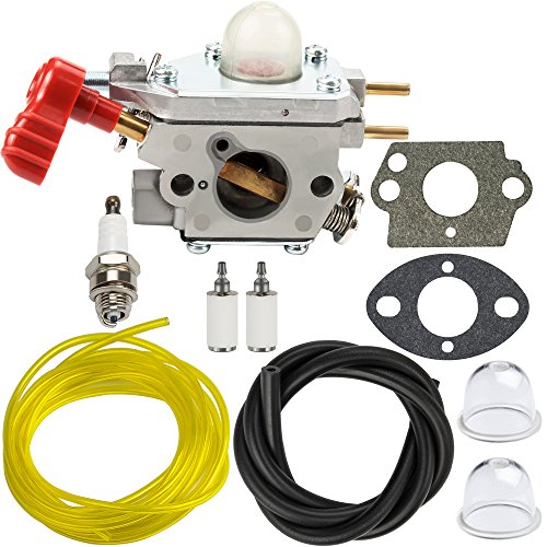 Panari C1U-P27 Carburetor with Fuel Line Filter for Craftsman 316240320 316711170 316711191 316715860 316740800 316791020 316791151 316795861 316896420 Trimmer Weedeater