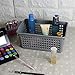 Doryh Plastic Storage Baskets Set, Grey, 4 Packs Small Desktop Storage Basket Bin