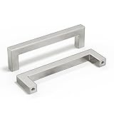 homdiy 25 Pack 4 Inch Brushed Nickel Cabinet Pulls