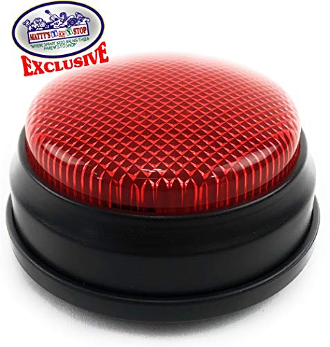 Matty's Toy Stop Lights & Sounds Electronic 3 Mode Red & Blue Game Answer Buzzer and Count Down Timer Gift Set Bundle with Bonus Storage Bag (Perfect for Games, Classrooms, etc.) - 4 Pack - Thumbnail 3