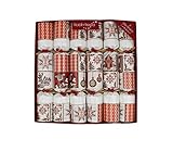 Winter Cabin Luxury English Holiday Crackers - Set of Six