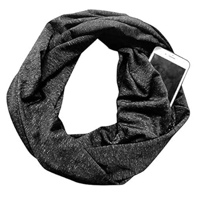 Women's Infinity Scarf with Pocket Fashion Scarves Lightweight Travel Scarf Women's Infinity Scarf with Pocket Fashion Scarves Lightweight Travel Scarf