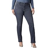 Lee Womens Plus Size Flex Motion Regular Fit Skinny Leg Jean