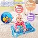 Niyattn Tummy Time Mat, Water Play Mat for Baby Infants, Stimulation Toy for 3 4 6 9 to 12 Months Old Boy or Girl Gift, 26