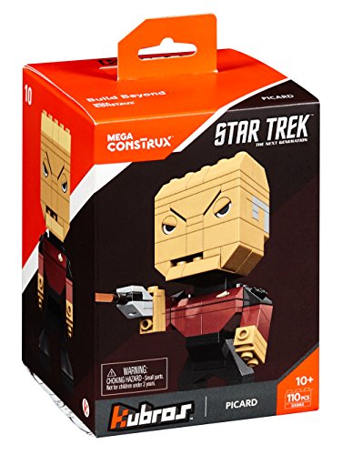 Mega Construx Kubros Star Trek Captain Picard Building Kit