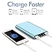 Merope M20000 Power Bank 10000 mAh External Battery Portable Charger for smartphones-Blue