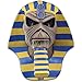 Loftus International Iron Maiden Powerslave Cover Mask Full Head Mask Beige Blue Yellow One-Size Novelty Item