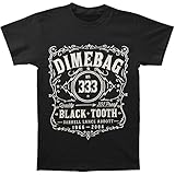 Dimebag Darrell Men's Whiskey Dimebag Darrell T-shirt X-Large Black