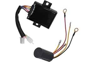 Cylinman AM105574 Igniter CDI Box AM128906 Time Delay Module Fit for John Deere 345 425 445 2500 2500A 2500B 2500E Greens mowers