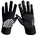 FINGER TEN Winter Running Gloves Men Ladies Women for Cold Weather with Grip Lightweight Touchscreen Warm Gloves with Headband for Walking Driving Cycling Hiking