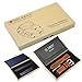 ZLIMSN Thick Genuine Leather Brown Black Watch Band Strap Stainless Steel Buckle 20 mm 22mm 24mm 26mm