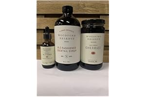 Woodford Old Fashioned Bundle of Orange Bitters, Cherries and Old Fashioned Syrup
