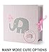 Baby Milestone Keepsake Storage Box: Track Treasured Memories - Elle Elephant