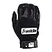 Franklin Sports MLB Batting Gloves - Pro Classic Baseball + Softball Batting Gloves - Adult + Youth Pairs - Black/Black - Adult X Large