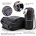 SORISON Large, Ultra Warm, Puffy Camping Blanket, Hammock Top Quilt and Stadium Blanket for Cold Weather, Weatherproof, Down Alternative
