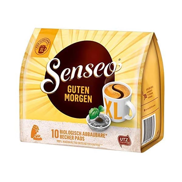 Senseo ® Pads Guten Morgen XL - Kaffee RA-zertifiziert - 5 Packungen x 10 Becherpads – Bild 3