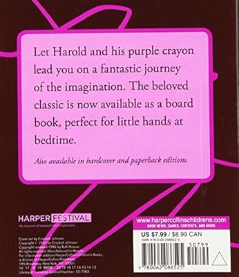 Harold And The Purple Crayon Johnson Crockett Johnson Crockett Amazon Sg Books