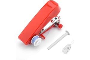 Mini Single Stitch Handheld Sewing Machine Portable Stitch Manual Portable Sewing Machine for Home Travel Use