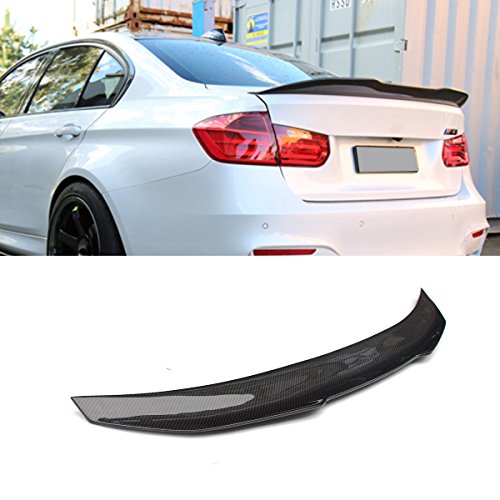 F30 Spoiler, Carbon Fiber Rear Trunk Spoiler Wing for 3 Series 2012+ F30