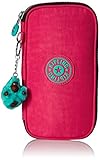 Kipling Kay Pencil Case, Vibrant Pink Contrast Zip