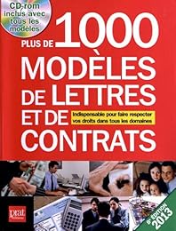 Plus de 1000 modèles de lettres et de contrats