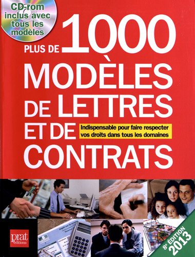Plus de 1000 modèles de lettres et de contrats
