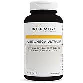 Integrative Therapeutics Pure Omega Ultra HP 1392 mg - Omega-3 Fish Oil Supplement with Essential Fatty Acids - Heart Health Support* - Gluten-Free & Dairy-Free - 90 Count (90 Servings)