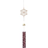 Japanese Wind Chimes,Kumiko Wind Chime,Handmade Wind Chimes,Japanese Decor,Woodworking Gift