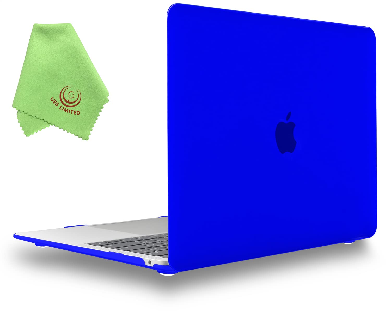 UESWILL Compatible with MacBook Air 13 inch Case 2021 2020 2019 2018 Model A2337 (M1) A2179 A1932, with Retina Display Touch ID, Matte Protective Hard Shell Case Cover, Royal Blue
