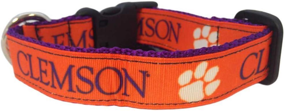 clemson dog collar