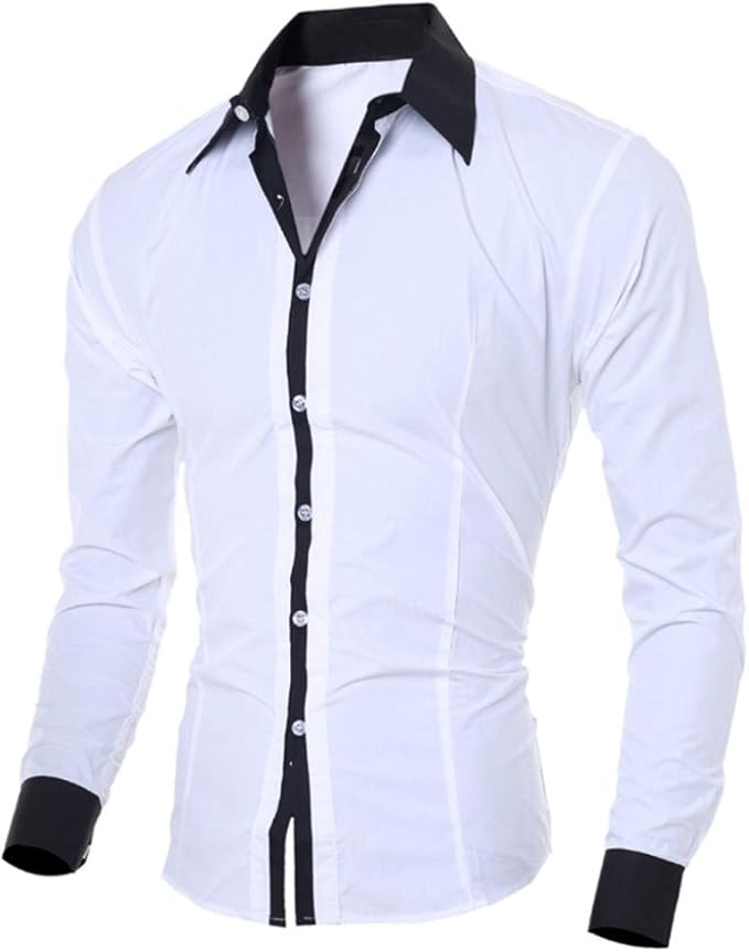 camicie casual manica lunga