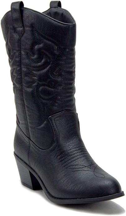 Jazam%C3%A9 Stitched Western Cowgirl Black_5 5